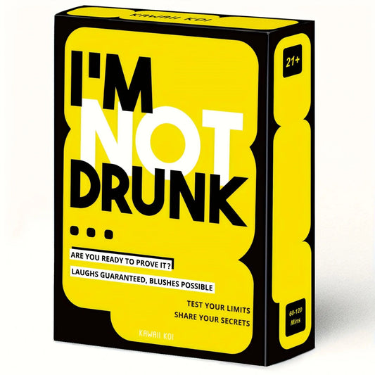 I’M NOT DRUNK – Hilarious Adult Party Drinking Card Game